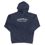 Midwest State of Mind Sweatshirt - Classic Heather Navy - XXL