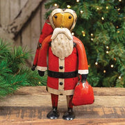 Vintage Metal Mr. Clause