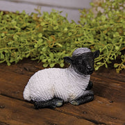 Right Facing Black Face Resin Sheep
