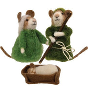 Felted Nativity (Set of 3)