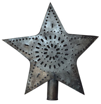 Tin Star Tree Topper - Small
