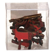 Red/Black Plaid Deer Bowl Filler