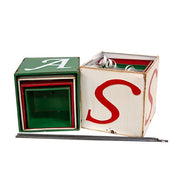 Stacking Metal "Christmas" Boxes