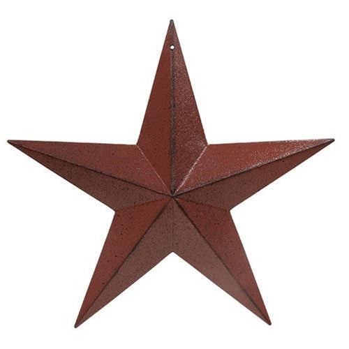 Burgundy Barn Star - 12"