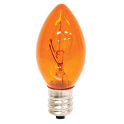 Amber Replacement Bulb - Candelabra Base - 5 W