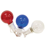 Patriotic Patio Lights - 10ct - 9ft