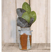 Vintage Glitter Magnolia Leaves Pick - 20"