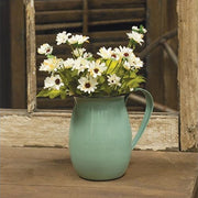 Green Enamel Pitcher