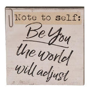Note to Self Block  (6 Count Assortment)