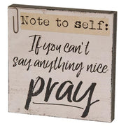 Note to Self Block  (6 Count Assortment)