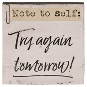Note to Self Block  (6 Count Assortment)