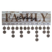 Family Birthday Calendar