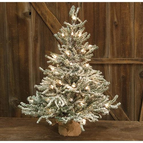 Country artificial Christmas trees