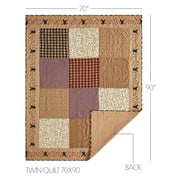 Pip Vinestar Twin Quilt 70Wx90L