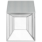 Chicken Coop 16.4'x3.3'x4.9'Galvanized Steel