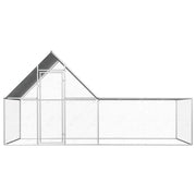 Chicken Coop 13.1'x6.6'x6.6'Galvanized Steel