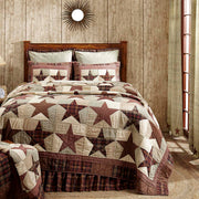 Abilene Star King Quilt 110Wx97L