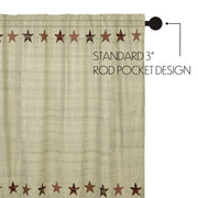 Abilene Star Shower Curtain 72x72