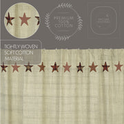 Abilene Star Shower Curtain 72x72