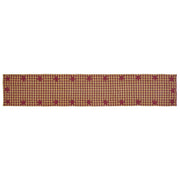Burgundy Star Runner Woven 13x72