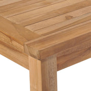 Patio Table 59.1"x35.4"x30.3" Solid Teak Wood