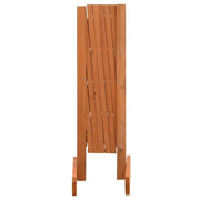 Garden Trellis Fence Orange 47.2"x23.6" Solid Firwood