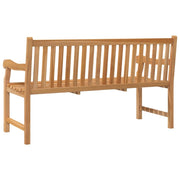 Patio Bench 59.1" Solid Teak Wood