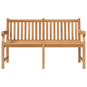 Patio Bench 59.1" Solid Teak Wood