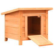 Cat House Solid Pine & Fir Wood 19.7"x18.1"x17.1