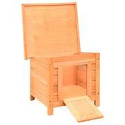 Cat House Solid Pine & Fir Wood 19.7"x18.1"x17.1