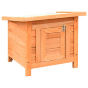 Cat House Solid Pine & Fir Wood 19.7"x18.1"x17.1