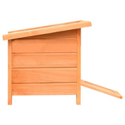 Cat House Solid Pine & Fir Wood 19.7"x18.1"x17.1