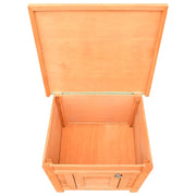 Cat House Solid Pine & Fir Wood 19.7"x18.1"x17.1