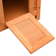 Cat House Solid Pine & Fir Wood 19.7"x18.1"x17.1