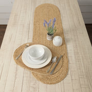 Natural Jute Placemat Set of 6 12x18