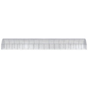 Outdoor Chicken Coop 9.8'x52.5'x6.6'Galvanized Steel