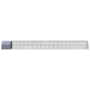 Outdoor Chicken Coop 9.8'x65.6'x6.6'Galvanized Steel