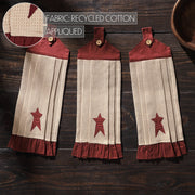 Connell Button Loop Tea Towel Set of 3
