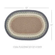Finders Keepers Oval Placemat Set of 4 13x19