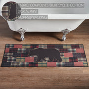 Wyatt Bear Polyester Bathmat 17x48