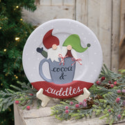 Cocoa & Cuddles Gnome Duo Plate