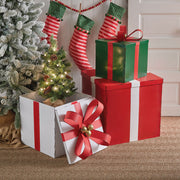 Set of Three Oversized Gift Boxes