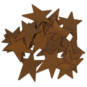 Rusty Tin Stars - 1.25" (25 Pack)