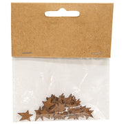 Rusty Tin Stars - 1/2" (50 Pack)
