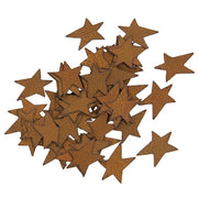 Rusty Tin Stars - 1/2" (50 Pack)
