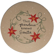 Grandma Claus Plate  (3 Count Assortment)