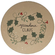 Grandma Claus Plate  (3 Count Assortment)