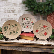 Grandma Claus Plate  (3 Count Assortment)