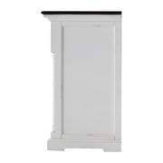 Modern Farm Brown And White Two Door Buffet Server