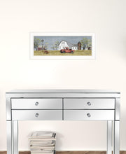 Spring On The Farm 1 White Framed Print Wall Art